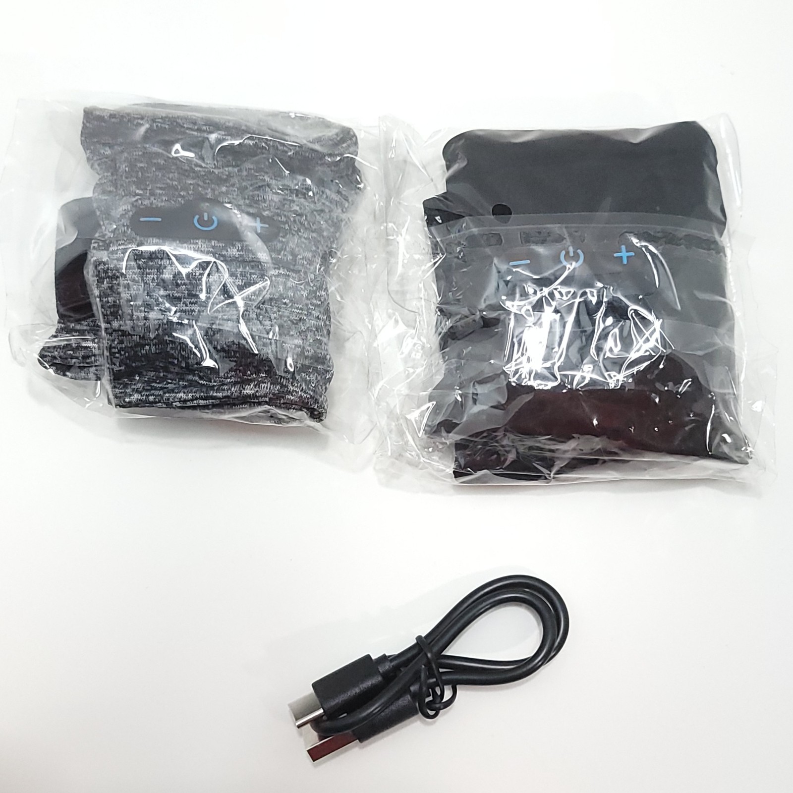 TOPIEI Headband Headphones Bluetooth 2PK Black/Gray Free Shipping