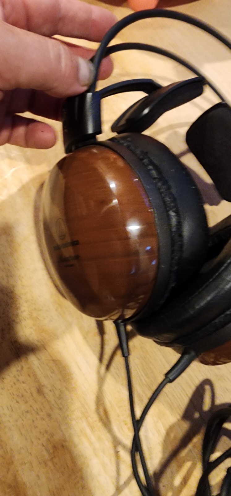 Audio Technica ATH-W1000Z Maestoso Teac Wood Headphones For Classical Music