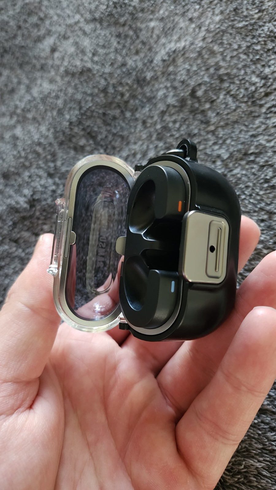 Samsung Galaxy Buds3 – Phantom Black with Samsung Protective Case