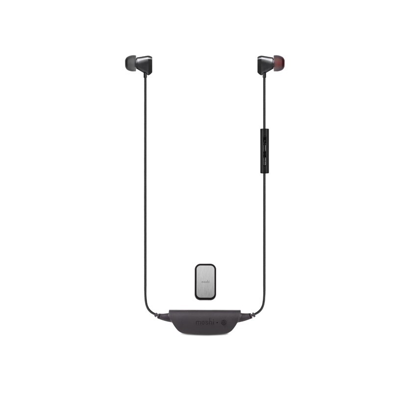 Moshi Vortex Air Bluetooth Earbuds with Mic Black