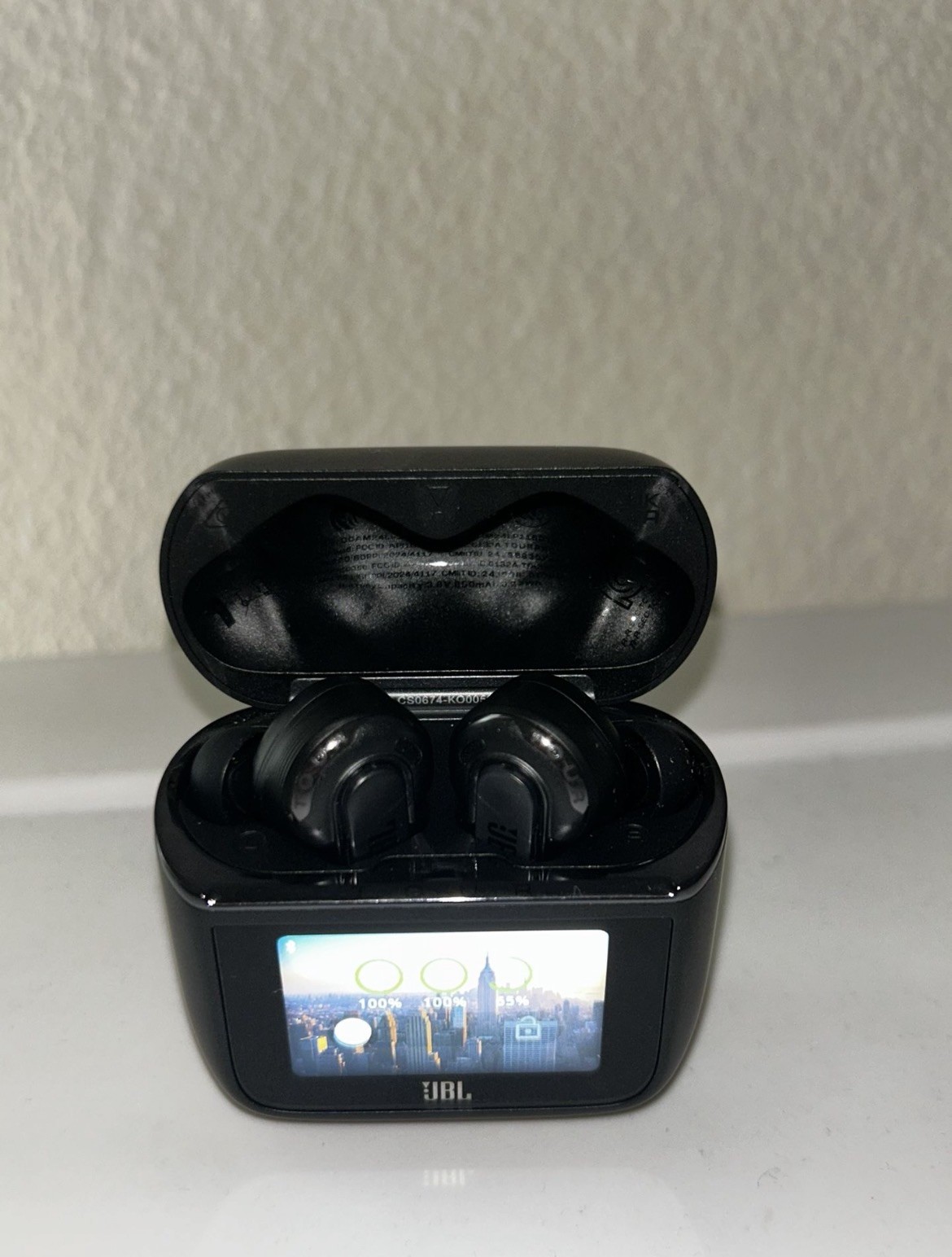 JBL/Harman Tour Pro3 BASS High Res Wireless buds, Noise Cancel, 44 hr batt/BLACK