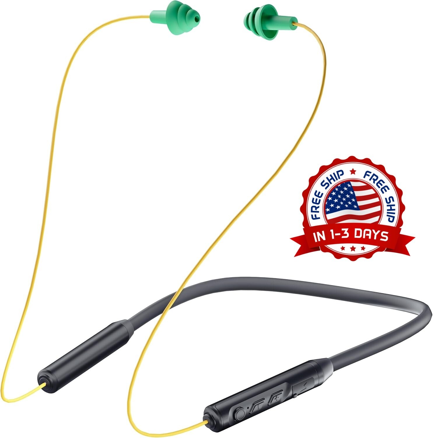 Auriculares Bluetooth Con Banda Para El Cuello, Reducción De Ruido De 29dB Nuevo