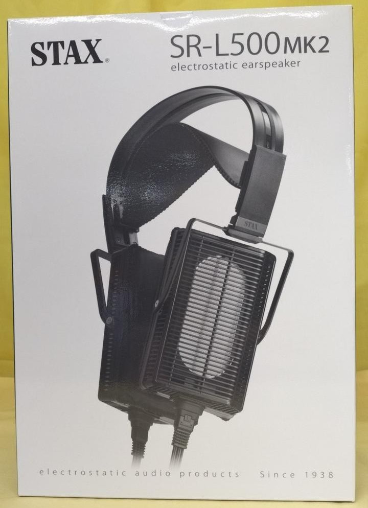 STAX SR-L500 MK2 Open-Air Electrostatic Headphones w/ Original Box Japan F/S