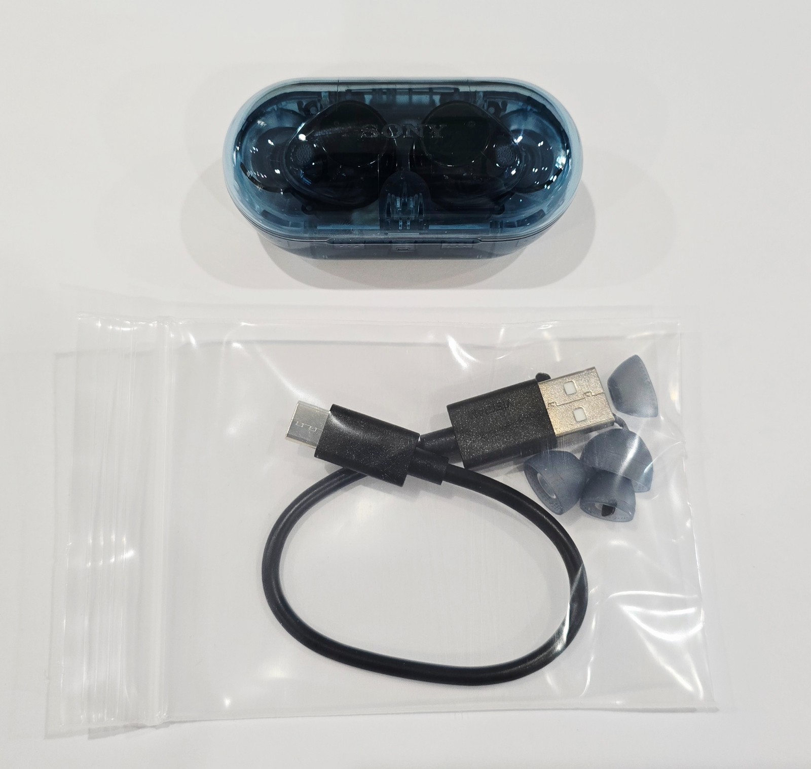 Sony WF-C710N Noise Cancelling Wireless Earbuds – Glass Blue YY2986