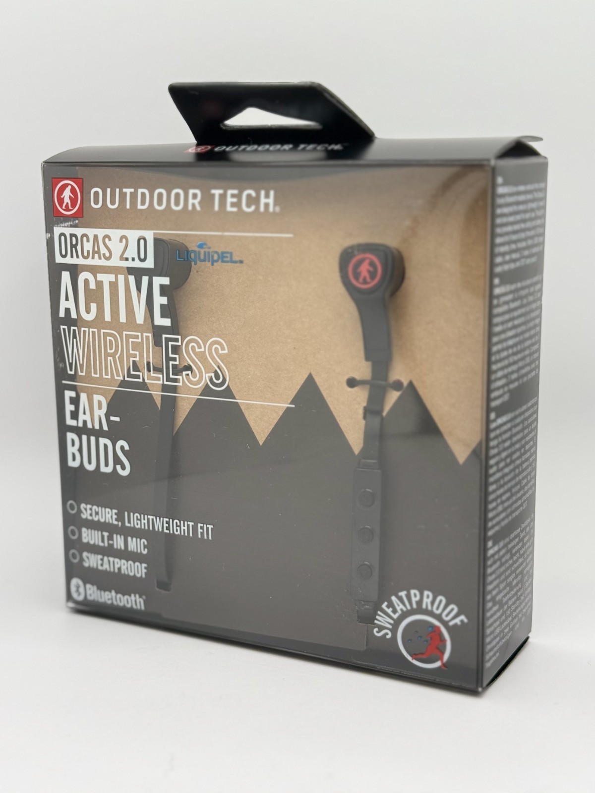 OUTDOOR TECH ORCAS 2.0 Bluetooth Ear-Buds Headphones | BLACK | OT5300-B