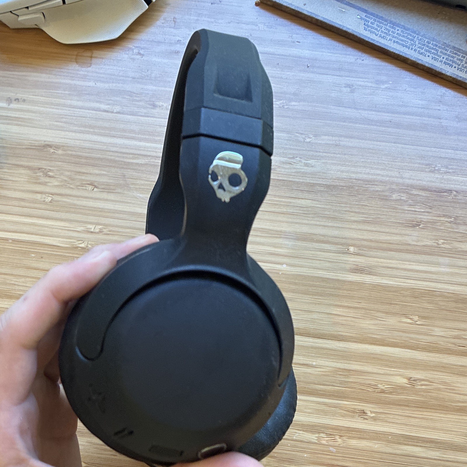 Skullcandy Hesh Over-Ear Bluetooth Headphones Black/Silver Adjustable – Parts