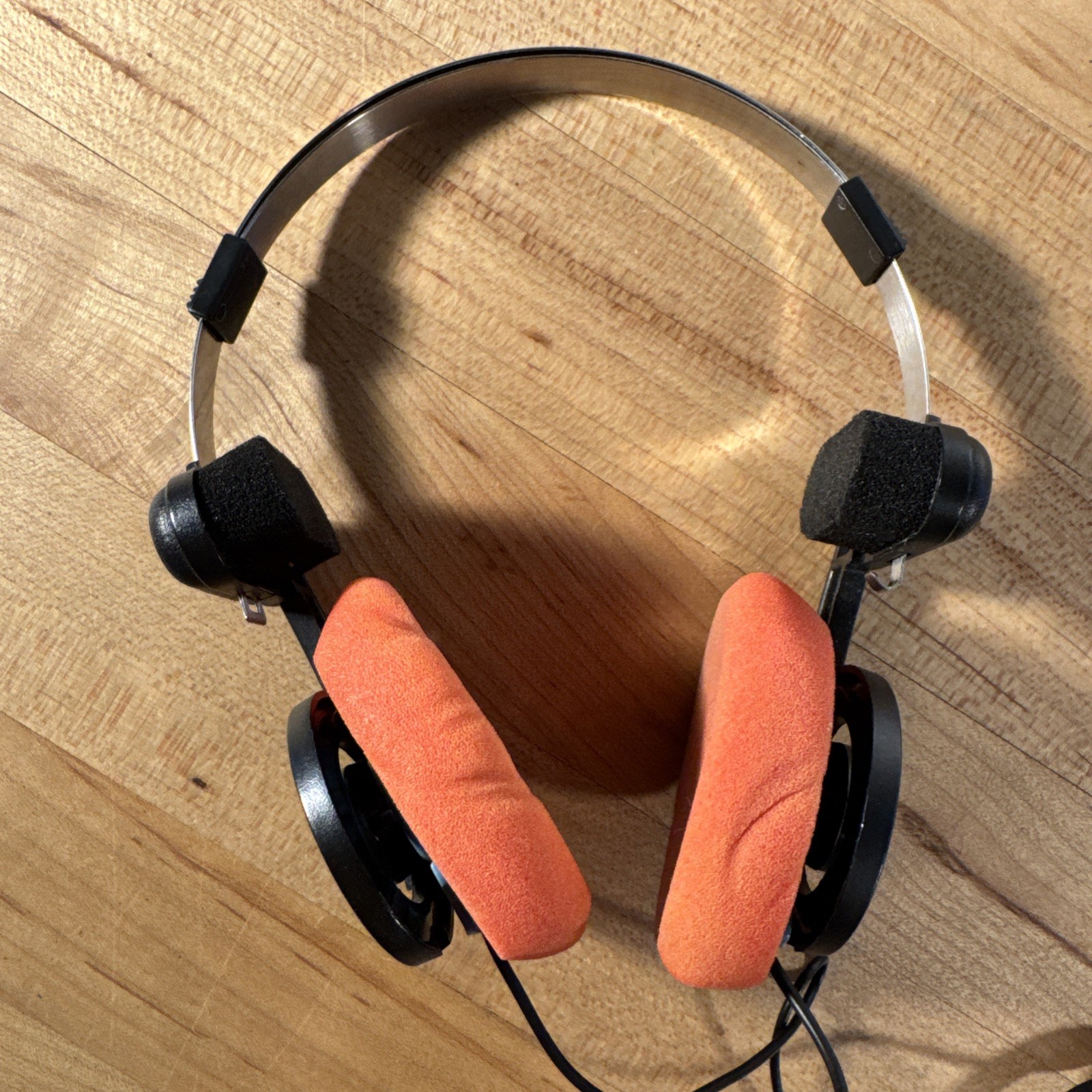 Koss Porta Pro On-Ear Headphones Collapsible Comfort Zone Orange Pads TESTED