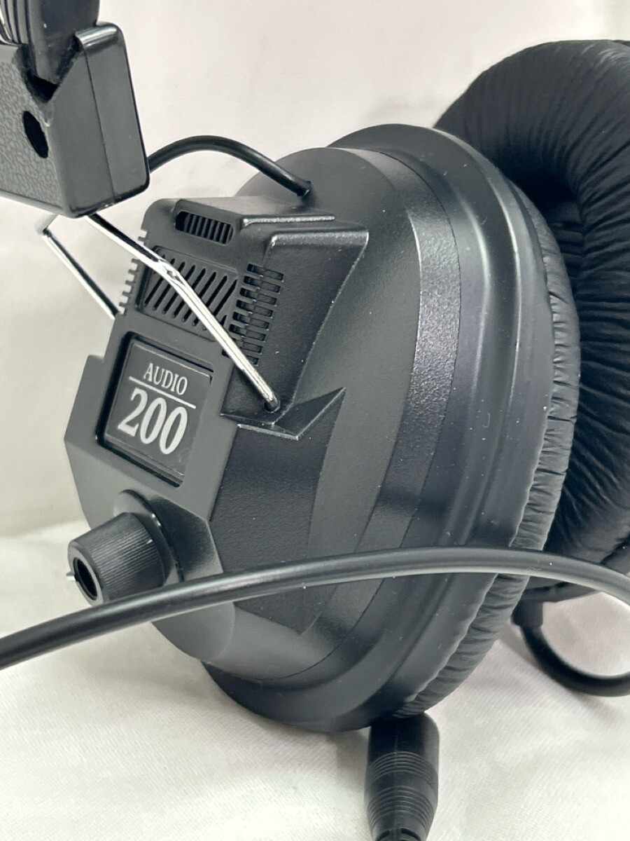 Audio 200 headphones 1/4″ jack stereo/monaural switchable individual (NJL026887)