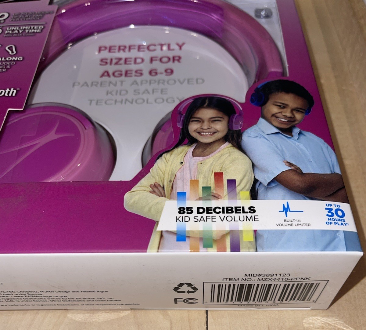 NEW Altec Lansing 2-in-1 KID SAFE Headphones Bluetooth or Wired 3.5 mm Jack