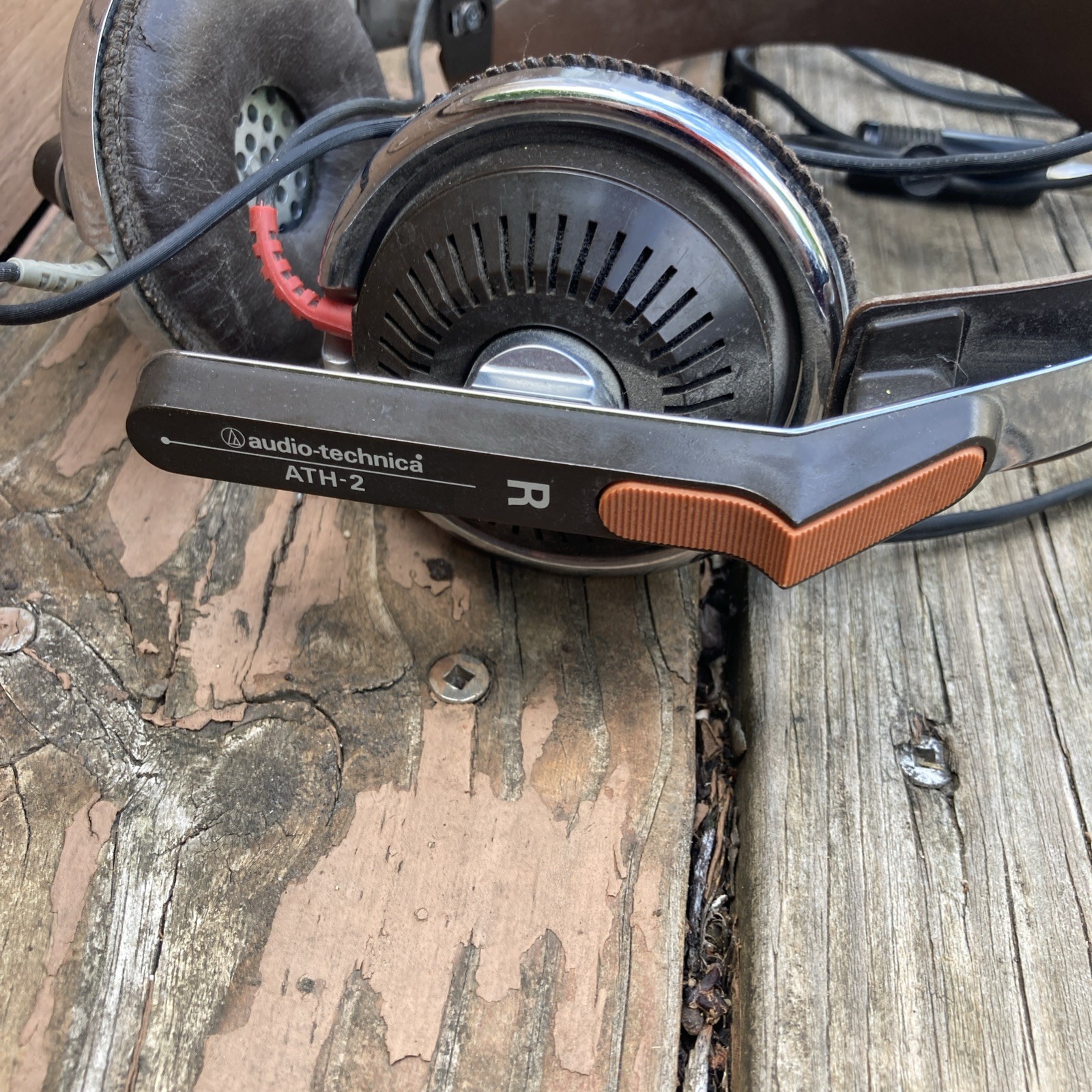 Vintage 1970s Audio Technica ATH-2 Headphones Retro
