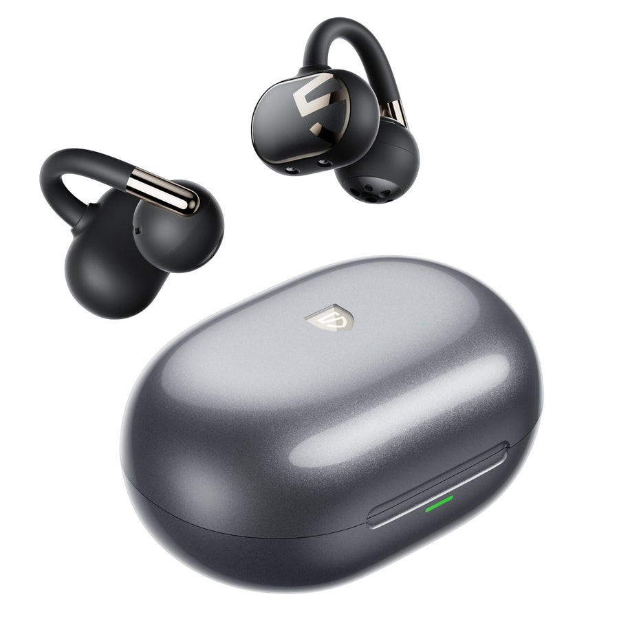SoundPEATS Clip 1 Open Ear Earbuds 12mm Dolby Audio Comfortable & Secure Clip-on