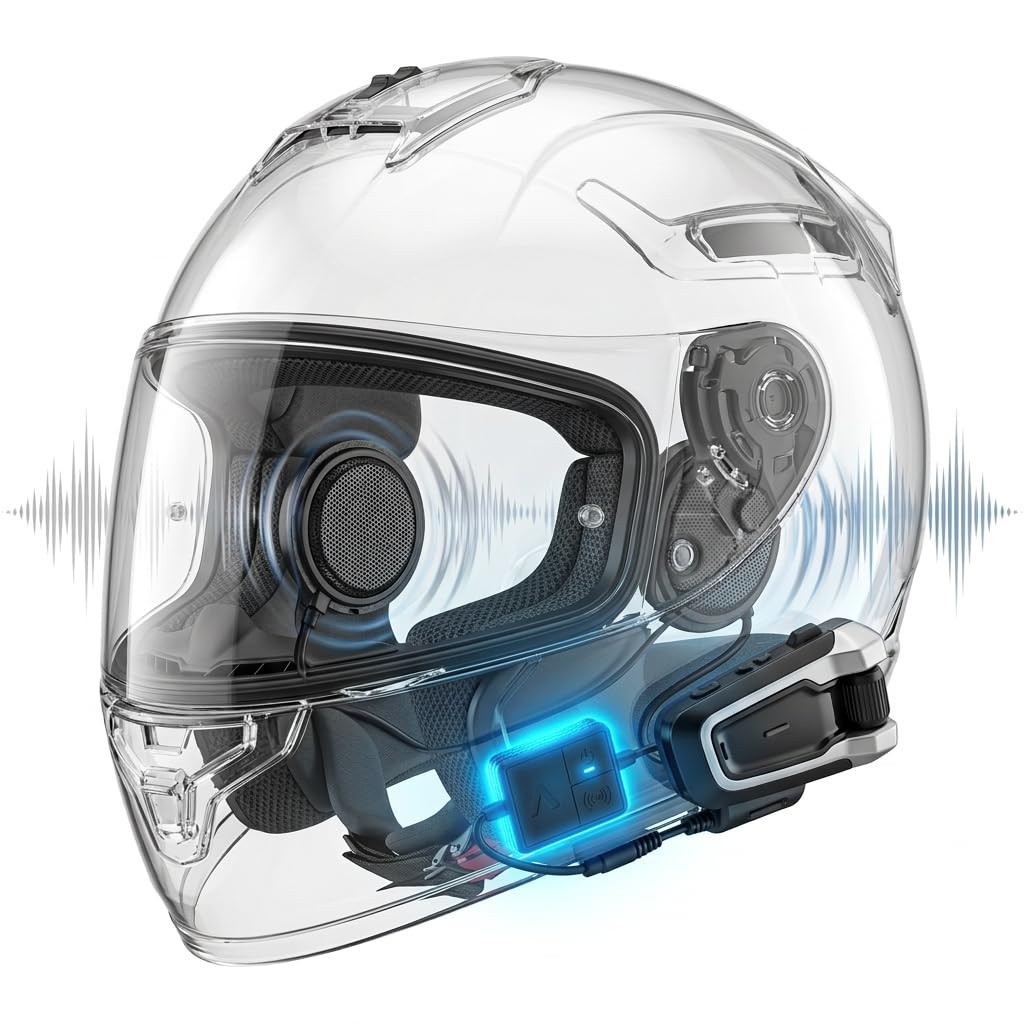 IASUS EAR3H-MK2 Helmet Audio Amplifier 12Db Volume Boost – 3.5Mm Input and Outpu