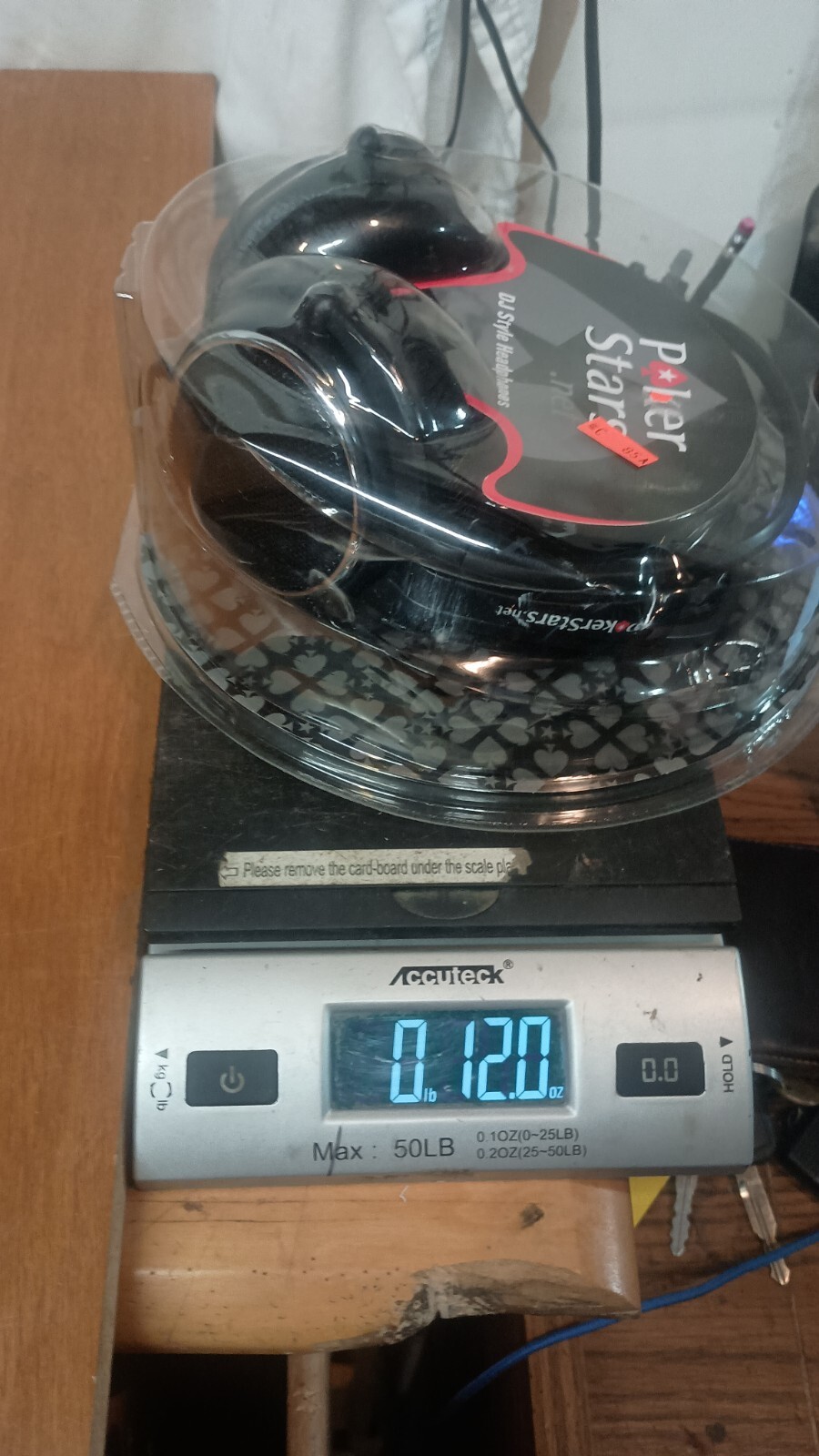 Lot of 6: PokerStars.Net Special Edition DJ Style Headphones Collectable