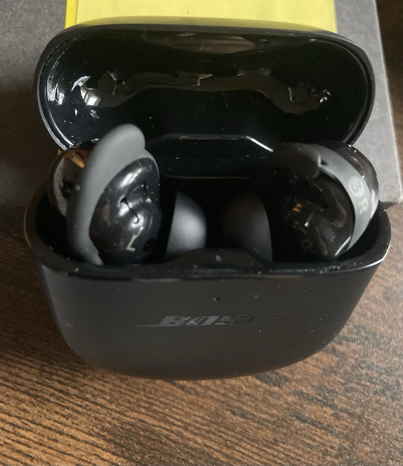 Bose QuietComfort Ultra Earbuds Black, Bluetooth In-Ear, Noise Cancelling, Mic