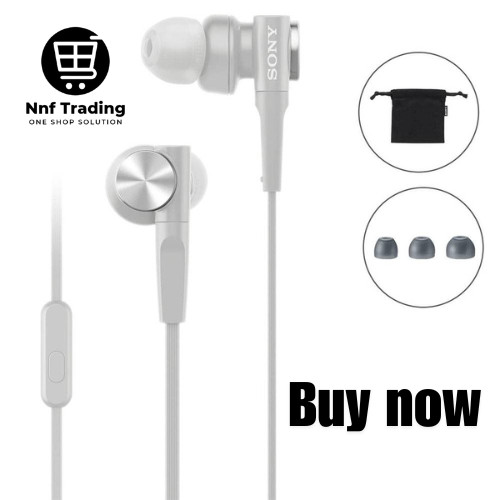 SONY MDR-XB55AP Premium In-Ear Extra Bass Headphones Stereo Earphones