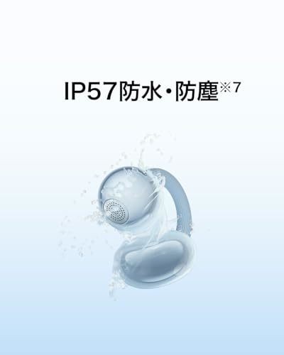 FreeClip 2 Black Clip-on Open Earphone HD Call Touch Control Earbuds JP NEW F/S