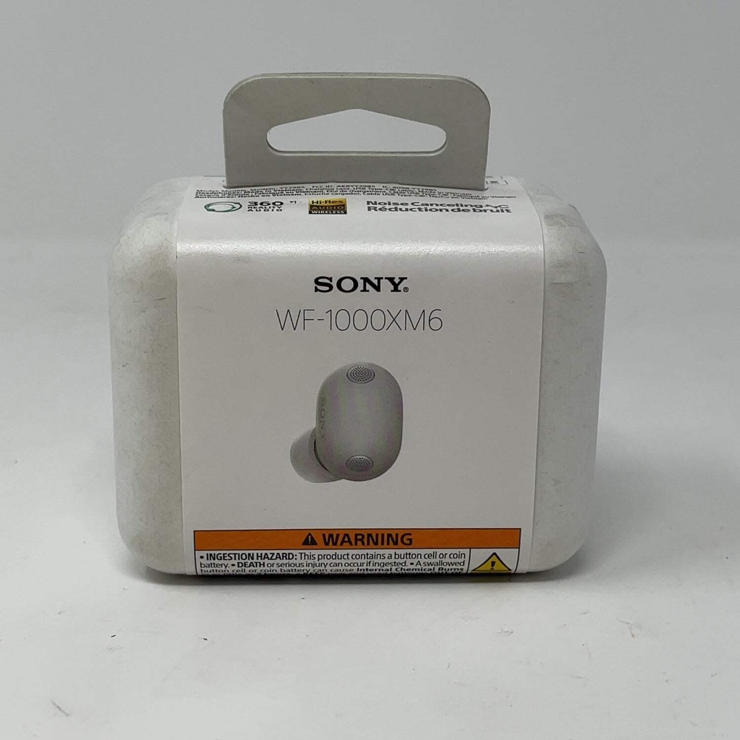 New Sony WF-1000XM6 Noise Cancelling Wireless Earbuds White 18064536-F