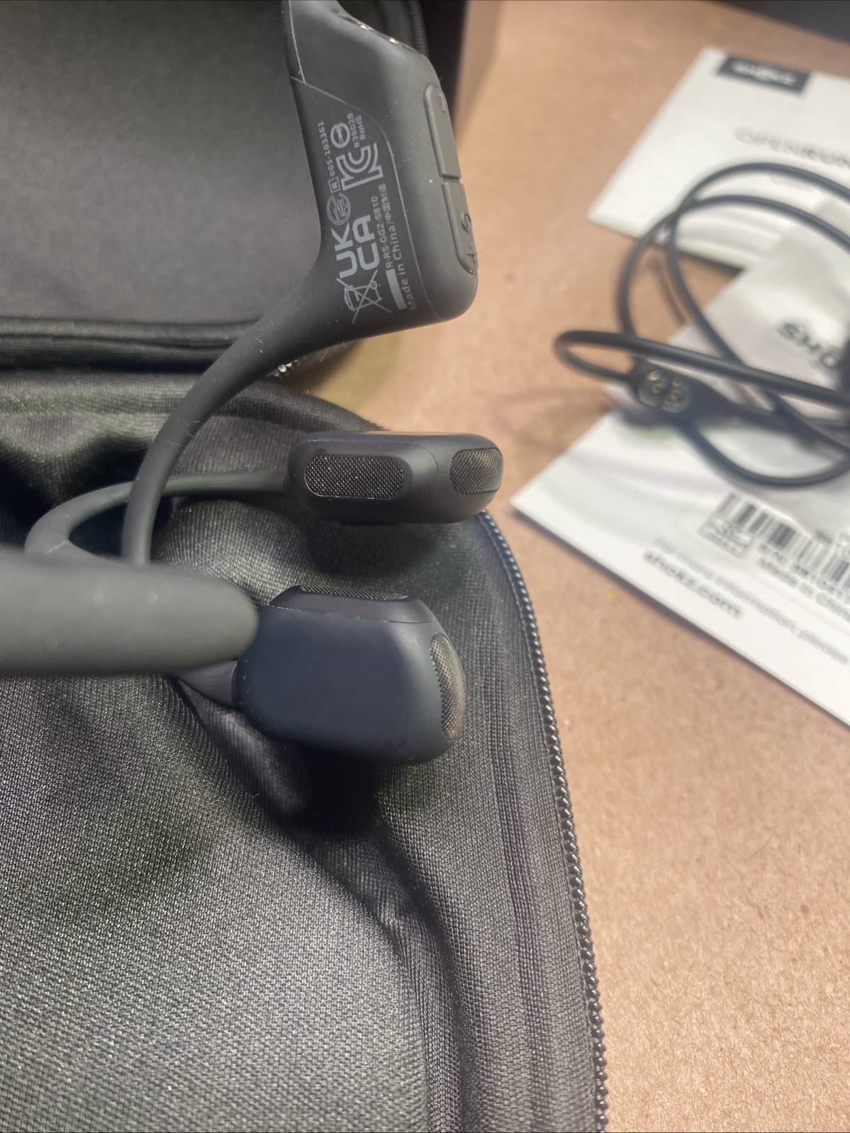 SHOKZ OPENRUN PRO Wireless Bluetooth Bone Conduction Headphones – Black S810