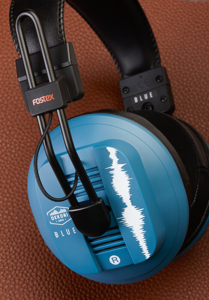 Dekoni Audio Blue – Fostex/Dekoni Audiophile HiFi Planar Magnetic Headphone