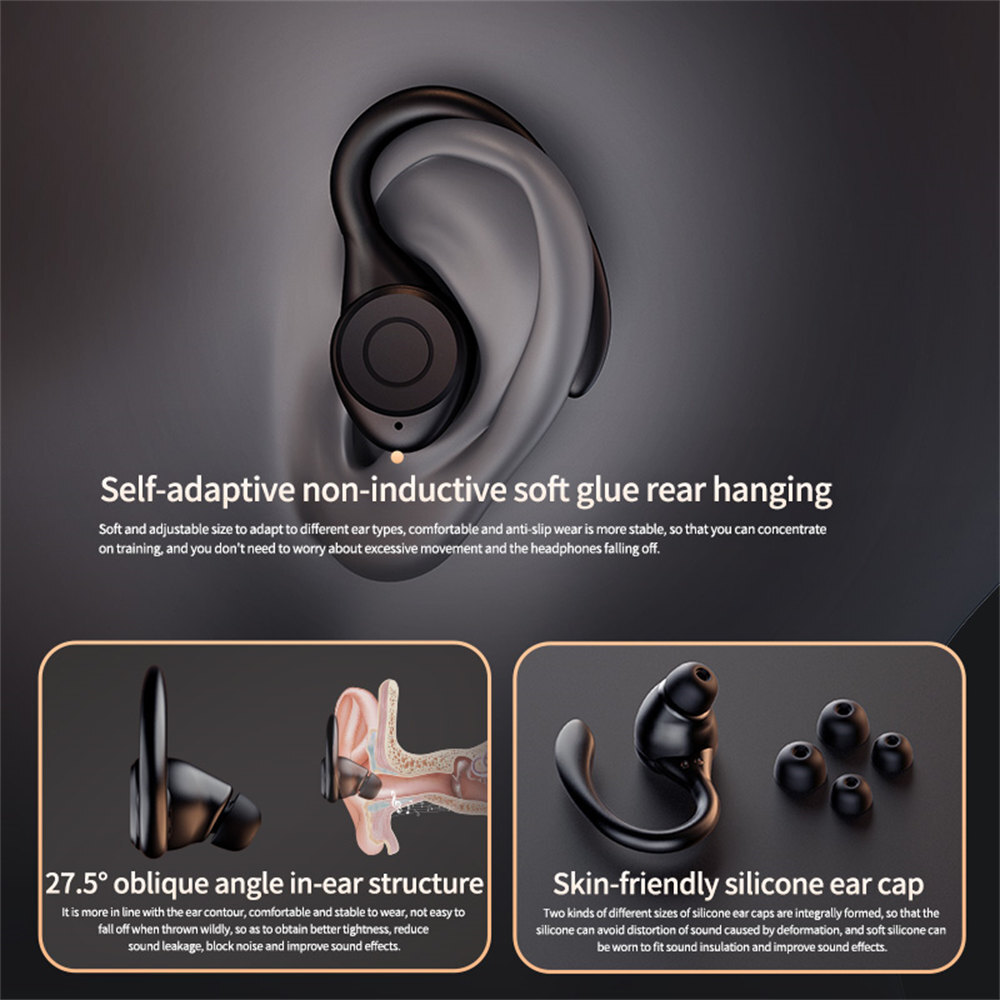 Wireless TWS Earphones Earbuds Bluetooth 5.3 Headset Stereo Headphones Ear Hook