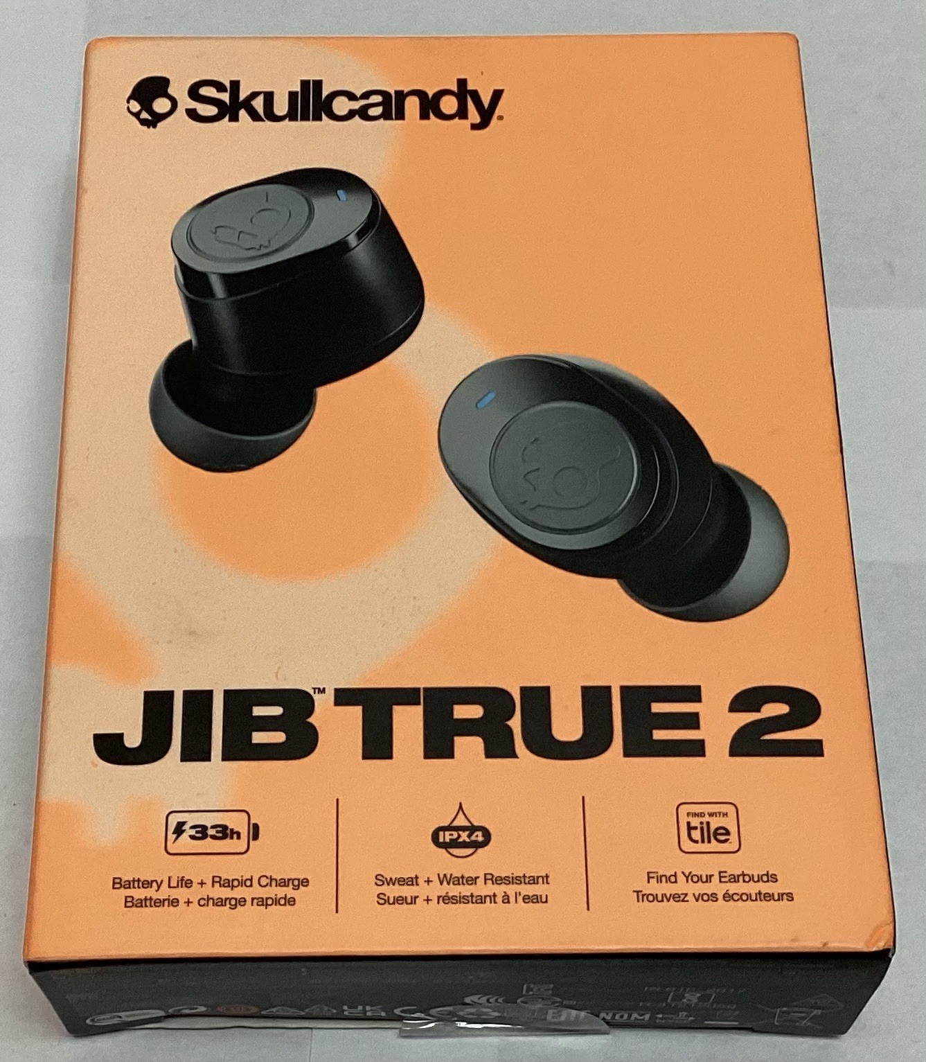 Skullcandy Jib True 2 Wireless In-Ear Headphones – True Black (S1JTW-P740) 🎧
