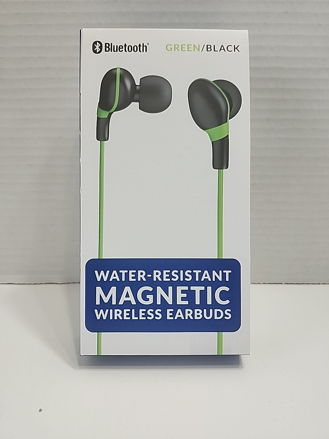 Indico Water-Resistant Magnetic Wireless Earbuds Green/Black