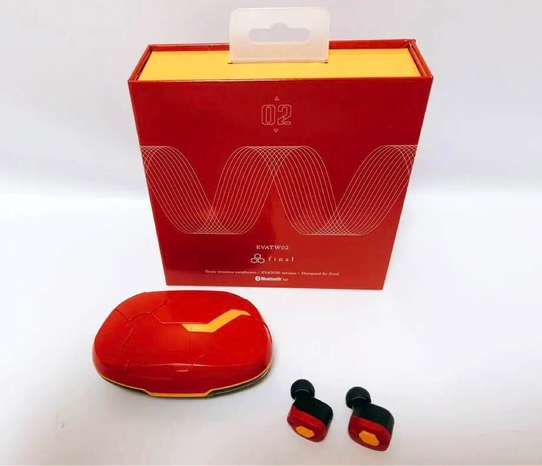 Evangelion EVA2020 x final Complete True Wireless Earphones Unit 2 Bluetooth