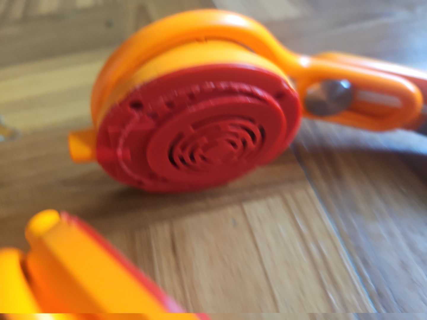 Beats by Dr. Dre Mixr Headphones Orange – Tested Working. Need Earpad & Wire