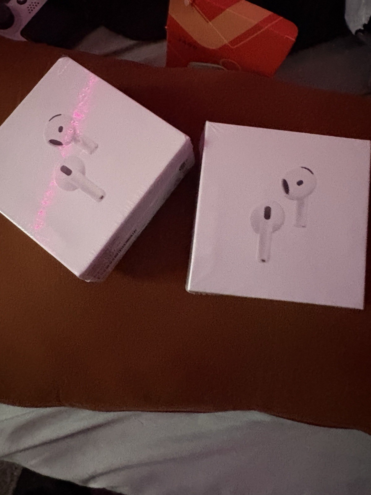 Apple AirPods 4 (ANC) White Bluetooth Wireless In-Ear Earbuds, Double