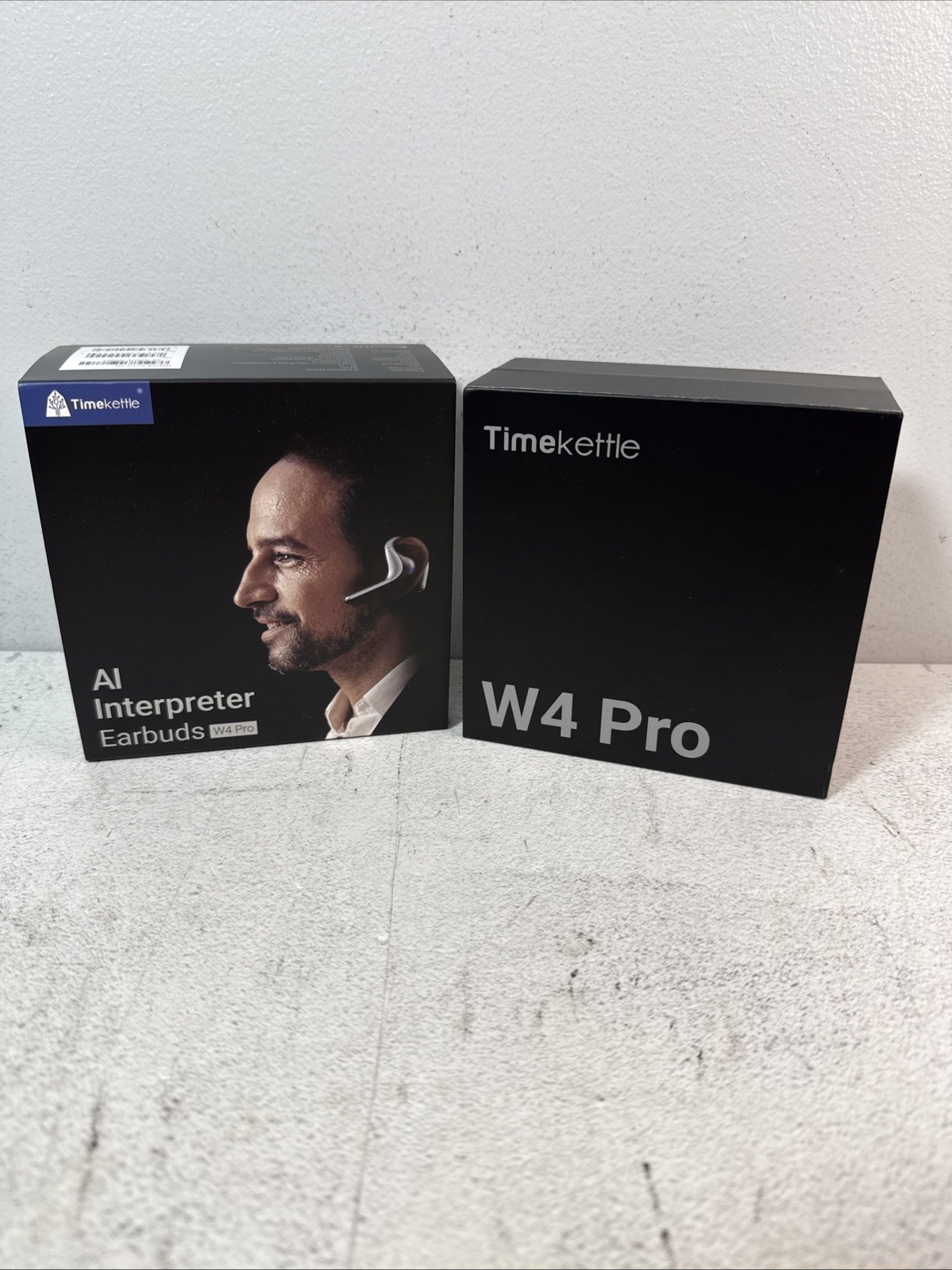 Timekettle W4 Pro AI Interpreter Earbuds, Bidirection Simultaneous Translation