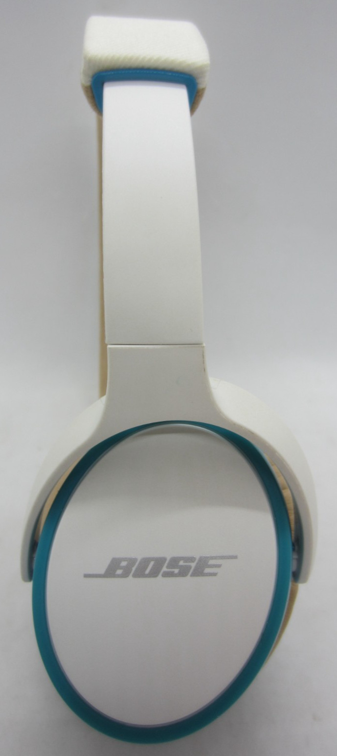 Bose SoundLink On-ear Bluetooth Headphones (white and Blue) Wireless Kit Bundle