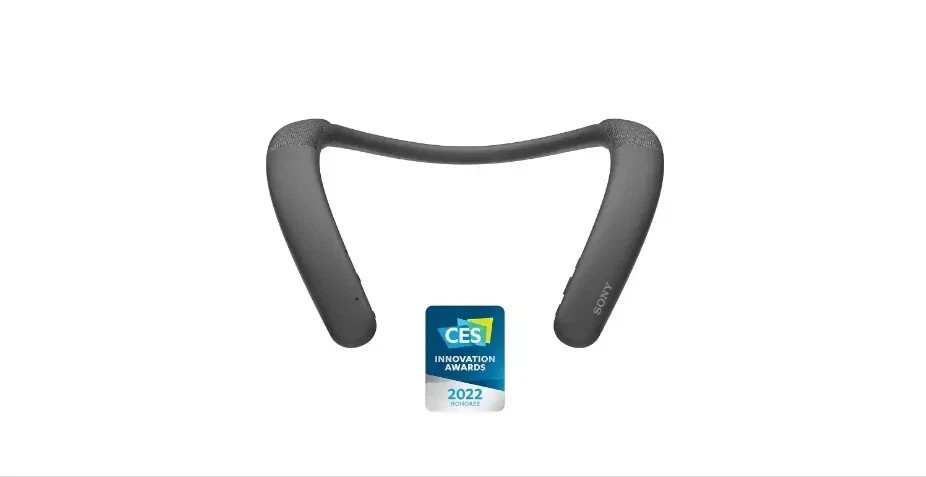 Sony SRS-NB10 Wireless Neckband Bluetooth Speaker ,20 Hours of Battery Life