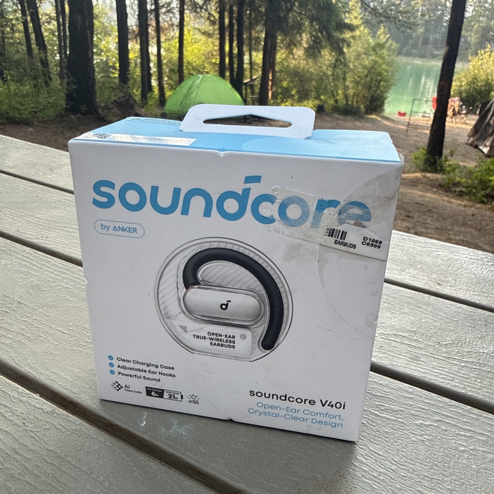 Soundcore V40i Open-Ear Headphone Al-Enhanced Clear Calls Sport Headset 21H Play