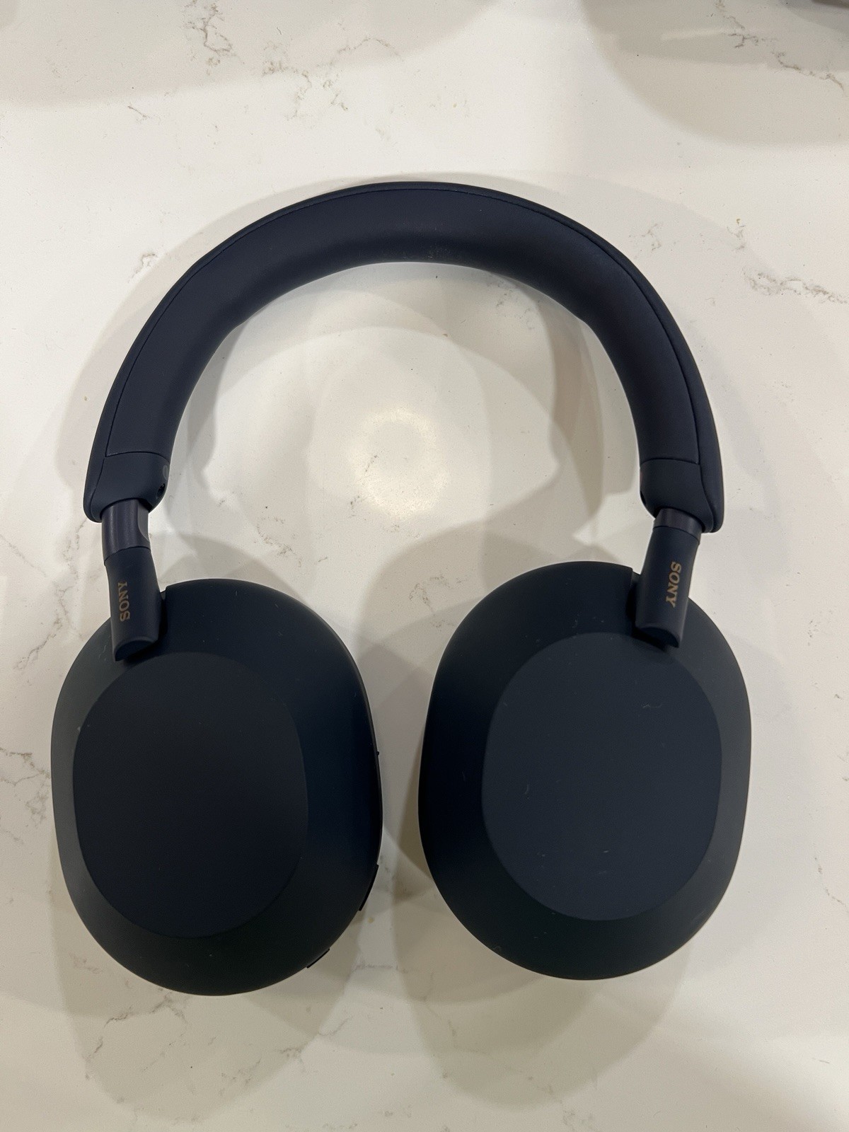 Sony WH-1000XM5 Blue Wireless ANC Over-Ear Headphones Bluetooth USB-C 3.5mm