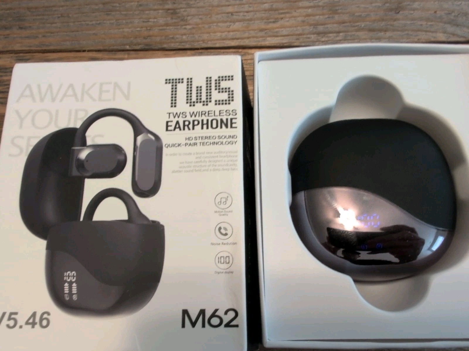 TWS Wireless Earphone Read Non Tested