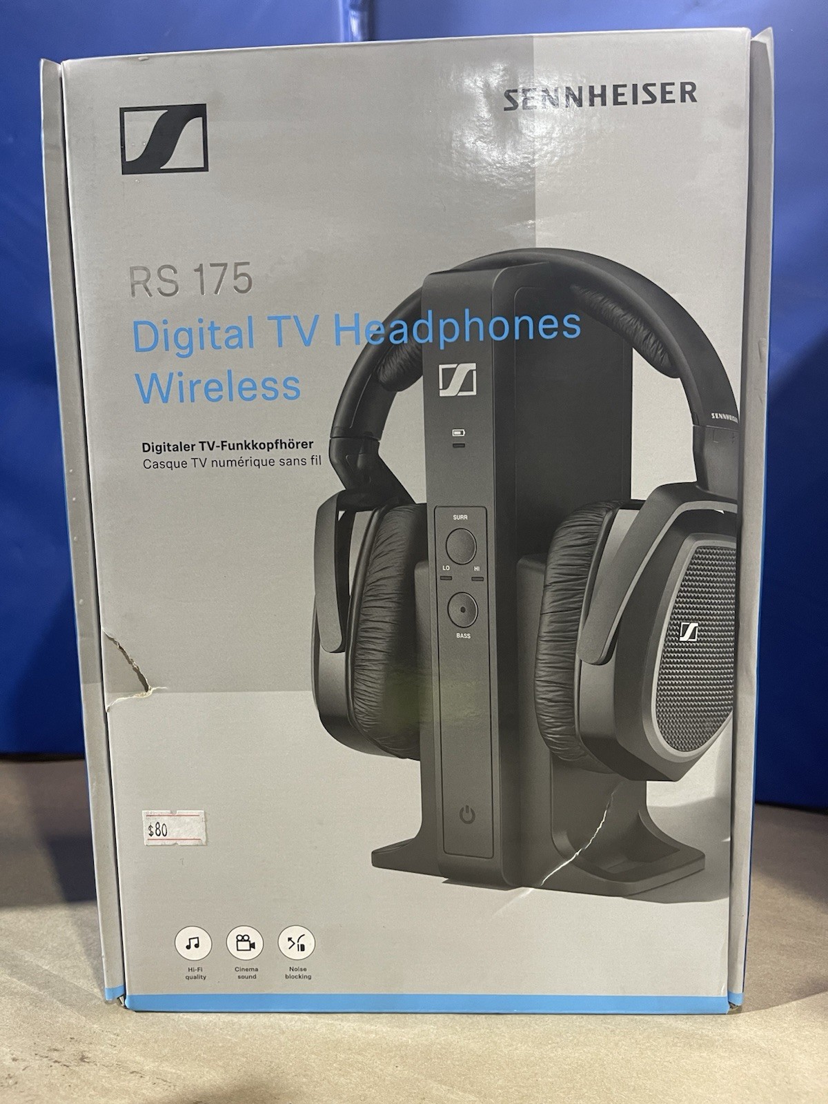 +Sennheiser RS 175-U Headphone System – Black