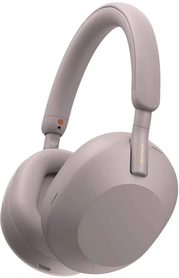 SONY WH1000XM5 Wireless Noise-Canceling Over-the-Ear Headphones – Smoky Pink