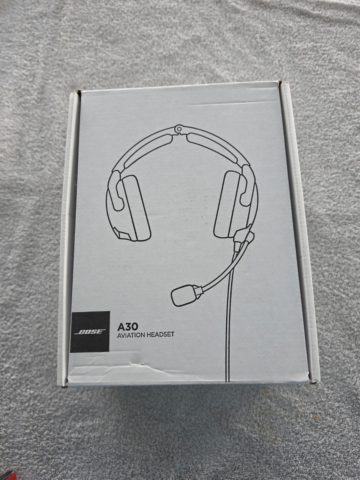 Bose A30 Aviation Headset – Noise Cancelling, Over the Ear, Bluetooth