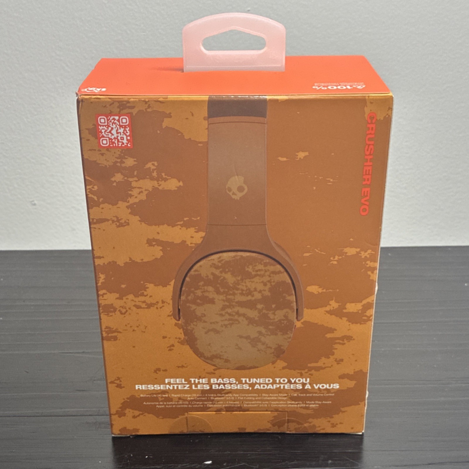 Skullcandy Crusher EVO Wireless Headphones Washed Tan *Limited Edition* NEW