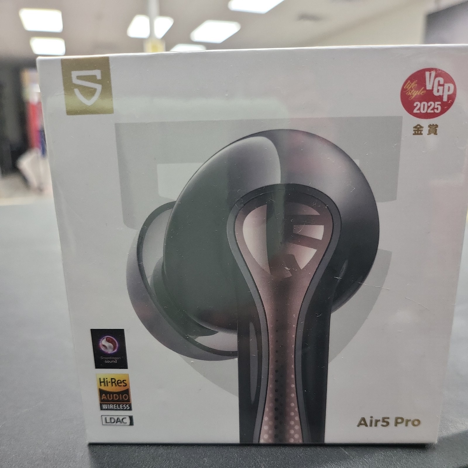 SoundPeats Air5+ (Black) Full Box Earbuds 2025 VGP