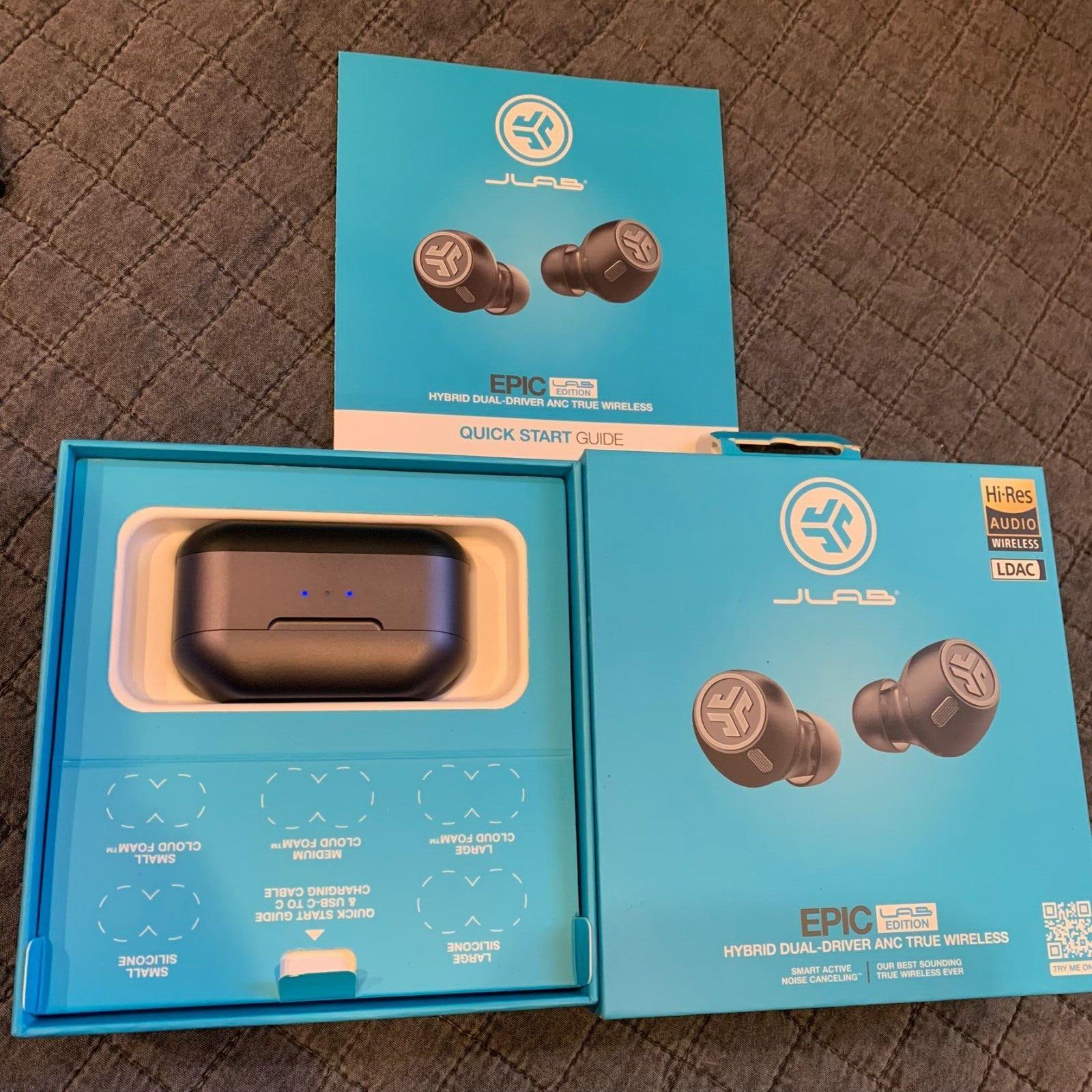 ⚡SHIP SAME DAY⚡ JLab – Epic Lab Edition True Wireless Earbuds NEW OPEN BOX