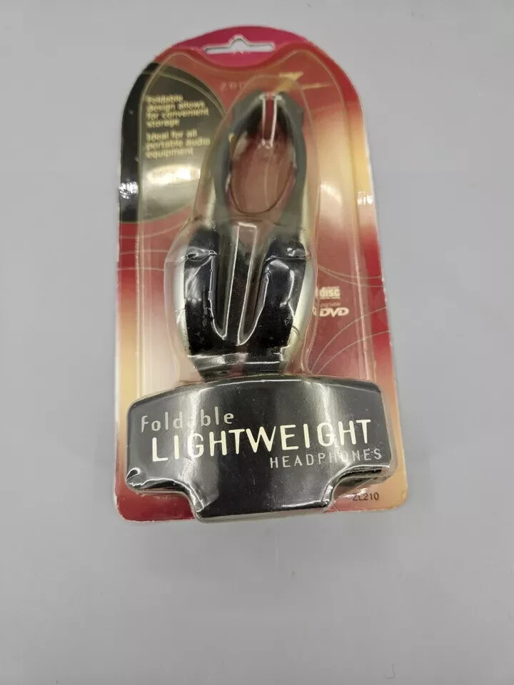 Zenith Foldable Stereo Headphones, Lightweight, Rich Bass