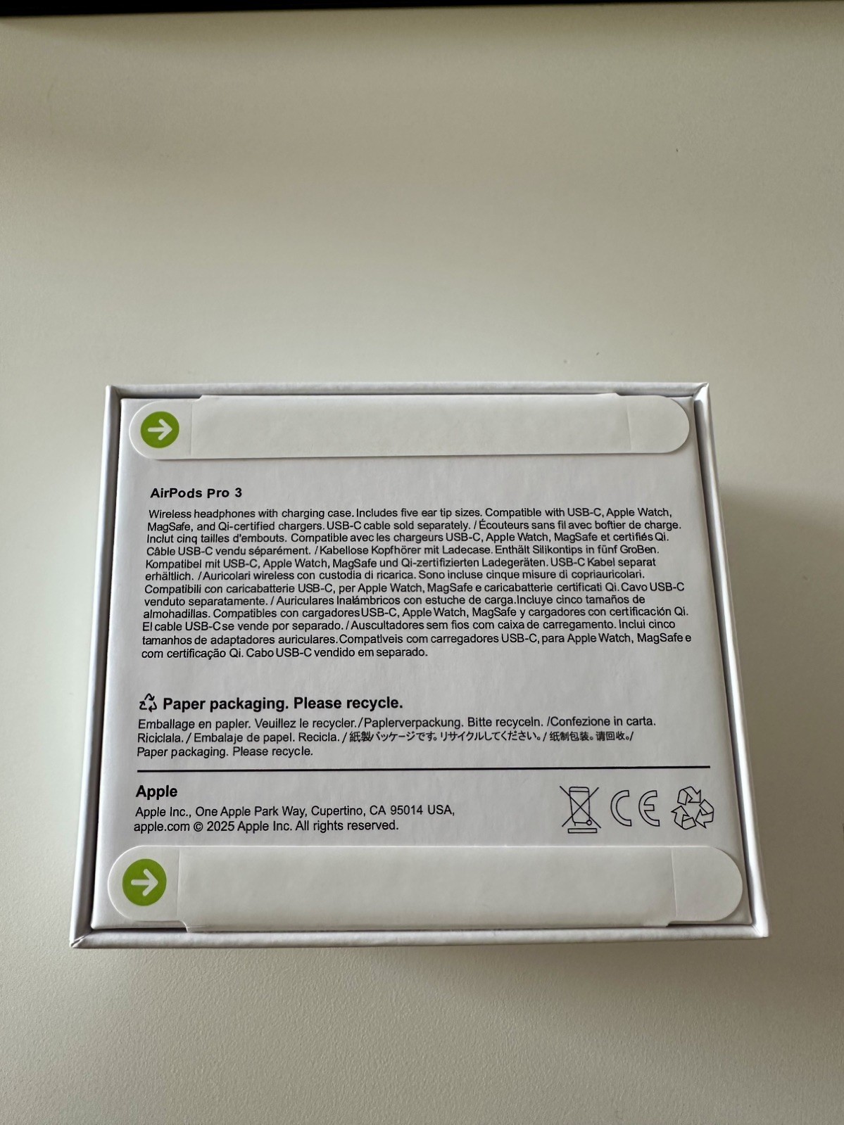 Apple AirPods Pro 3 – BRAND NEW, SEALED BOX – 3rd Generation 2026