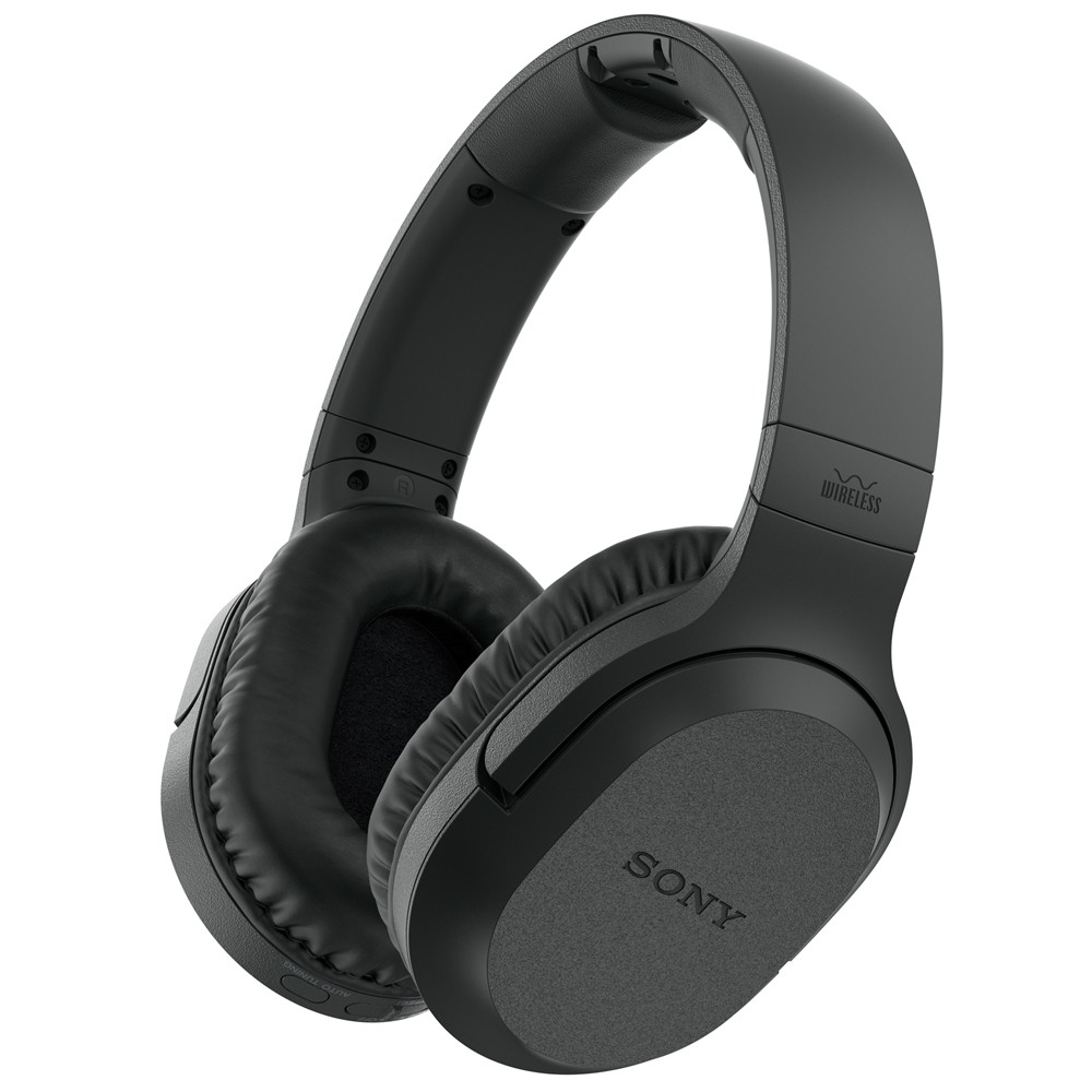 Sony Wireless Home Theater Headphones Black with Audio Essentials & Warranty