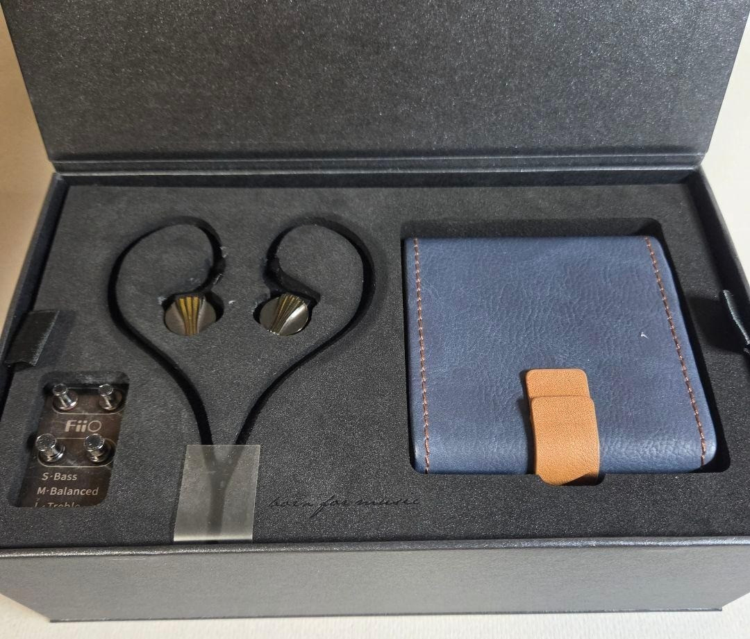 FIIO FD7 Flagship IEM Pure Beryllium 12 mm Single Dynamic Driver Used(A) w/Box