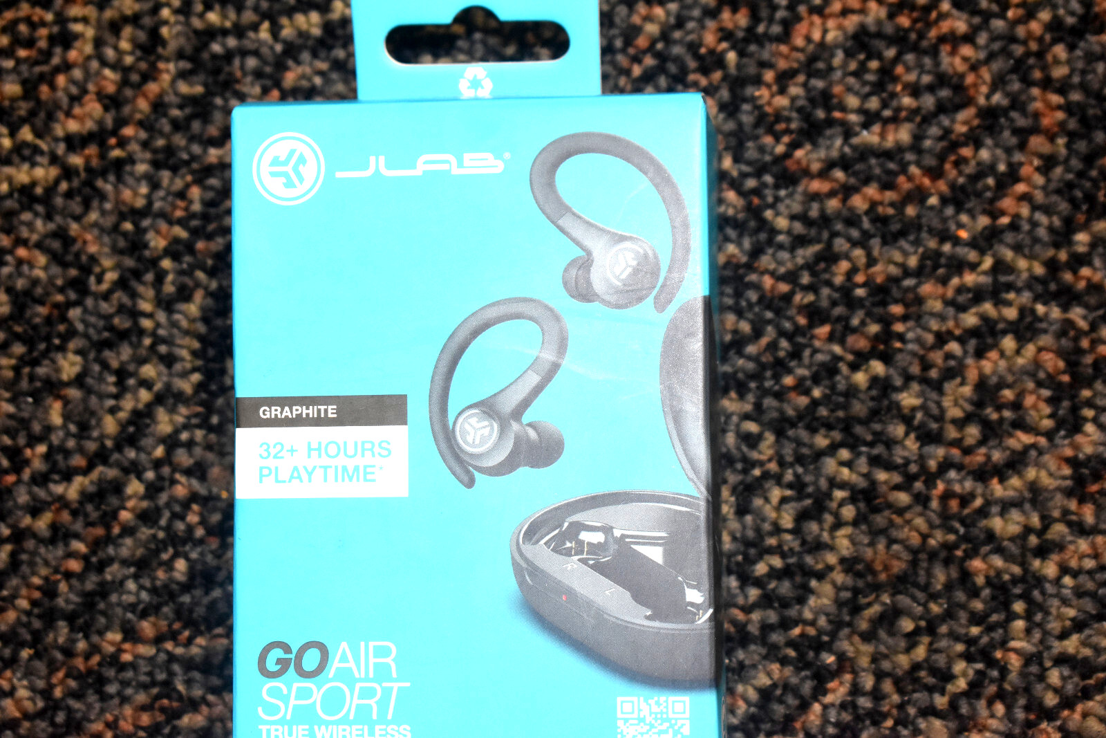 JLab GO Sport+ True Wireless Earbuds, Gym & Work Out Headphones, Bluetooth