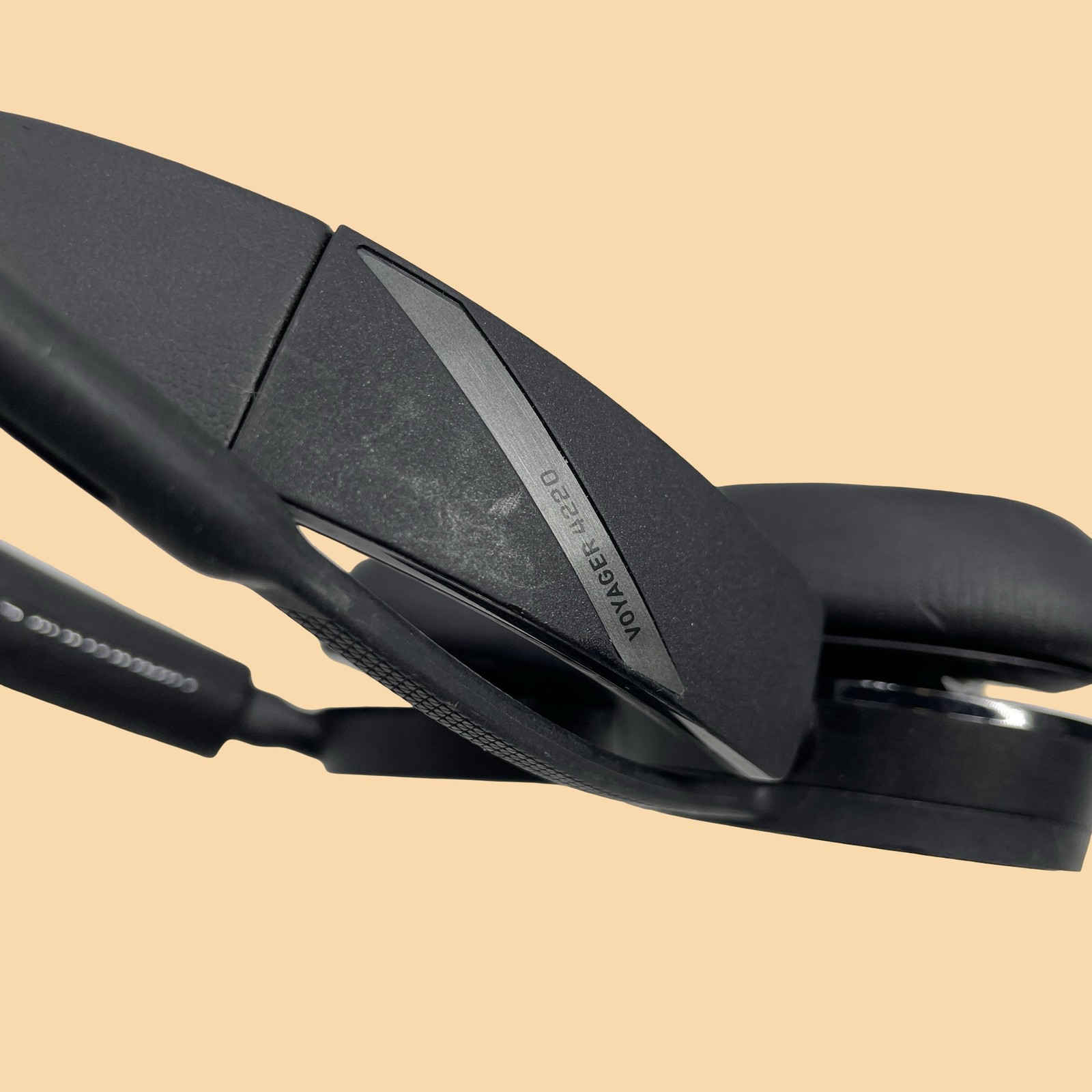 Plantronics Poly Voyager 4220 Bluetooth Wireless Stereo Headset & Base #U4220