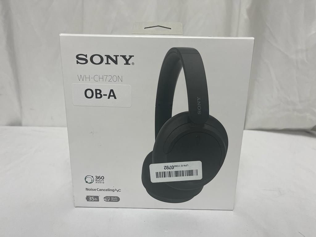 Sony WH-CH720N Noise Canceling Wireless Headphones, Mic, Alexa Built-in, Black