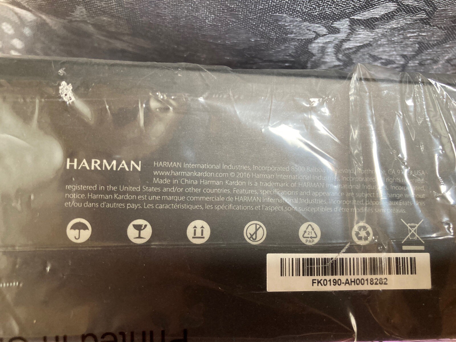 Subaru Harman Kardon High Performance Headphones Mini Headset Foldable Speakers