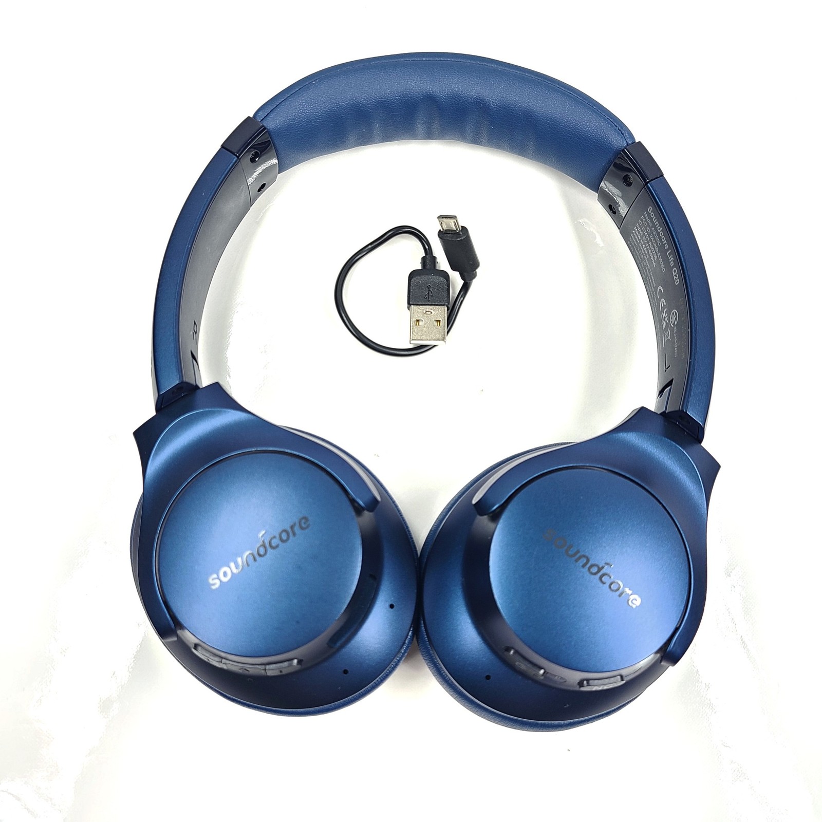 Anker Soundcore Life Q20 Wireless Noise Cancelling Headphones A3025 Blue